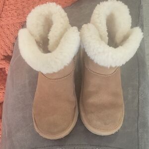UGG Cream Shearling Boots